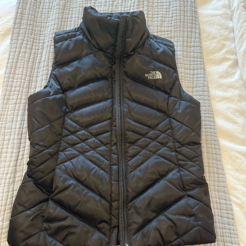 The North Face Black Puffer Vest